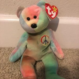 Peace Beanie Baby
